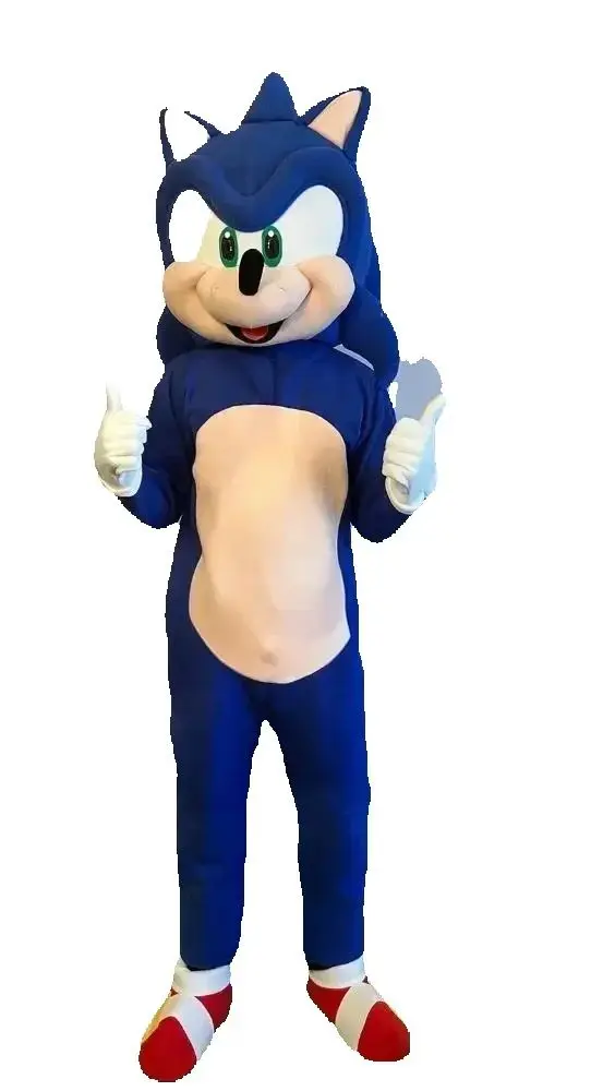 

Christmas Cosplay Sonics Mascot Costume Advertising Ceremony Fancy Dress Party Animal Carnival Stage Perform Shows