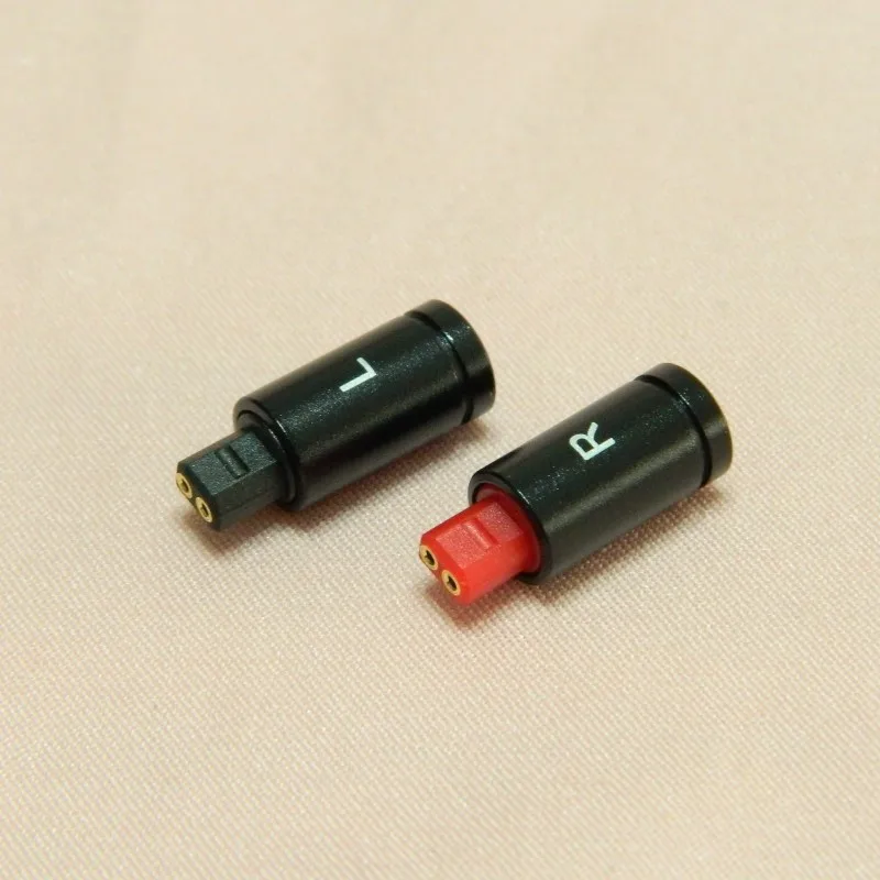 3 Pairs Earphone 2 Pin Audio Plug For IM50 im70 im03 im04 Headphone Aluminum Cover Connector 4.5MM Hole