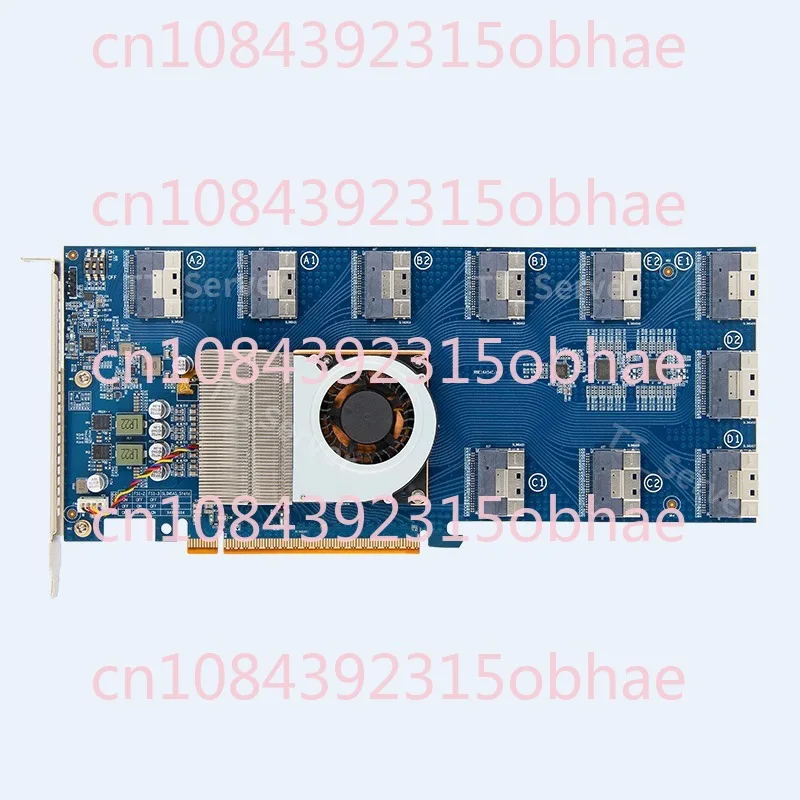 PLX88096 Expansion Card, PCIe 4.0, X16, SFF8654 – No Disassembly Required