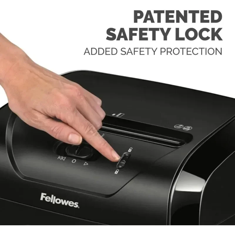 ماكينة تقطيع الورق المكتبية المنزلية ذات 12 ورقة مطورة بالكامل، ارتفاع 19.50 بوصة × 9.69 بوصة عرض × 13.44 بوصة عمق