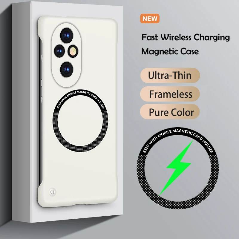 رقيقة جدا المغناطيسي فرملس الجلد يشعر جراب هاتف ل الشرف 300 200 100 90 80 70 60 50 X9C الذكية ماجيك 6 7 لايت برو غطاء نحيف #3