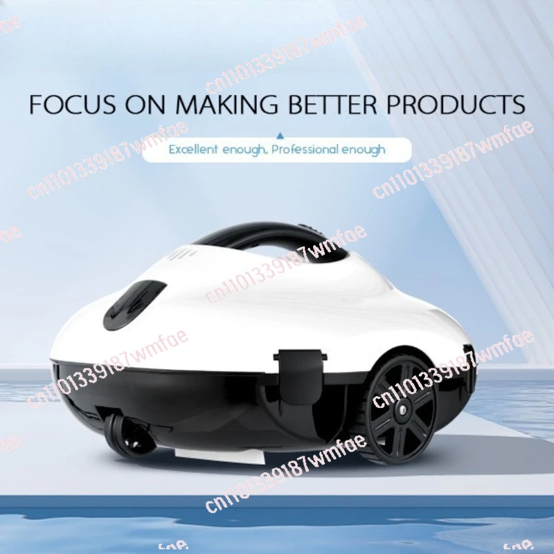 Full Automatic Robotic Pool Cleaner Self-Parking Cordless Pool Vacuum Cleaner Robot