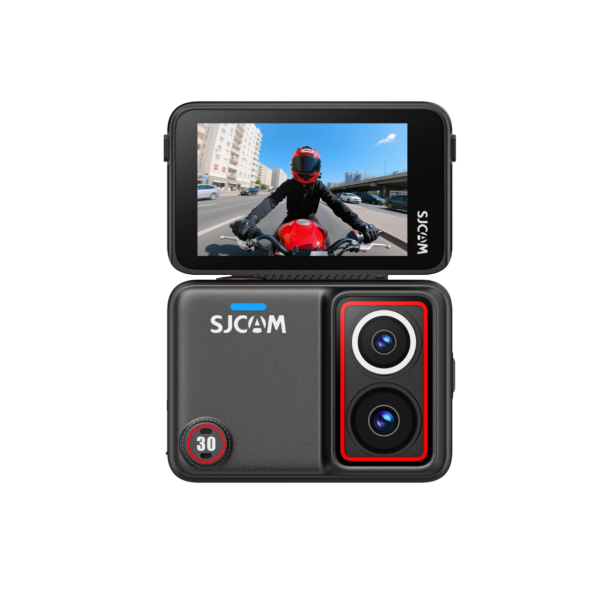 SJCAM SJ30 8K Dual Lens High Quality Flexible Action Camera with Day Night Lenses Waterproof and Shockproof for Cycling and