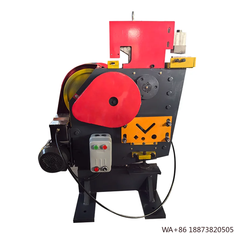 آلة رائجة البيع تم التحقق من الشركة المصنعة اللكم قناة متعددة الوظائف قطع الصلب اللكم عامل الحديد #3