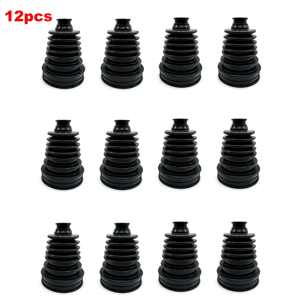 12pcs Universal Silicone Thick CV Boots For Automobiles,Trucks, SUV ,ATV , Quad Bikes,