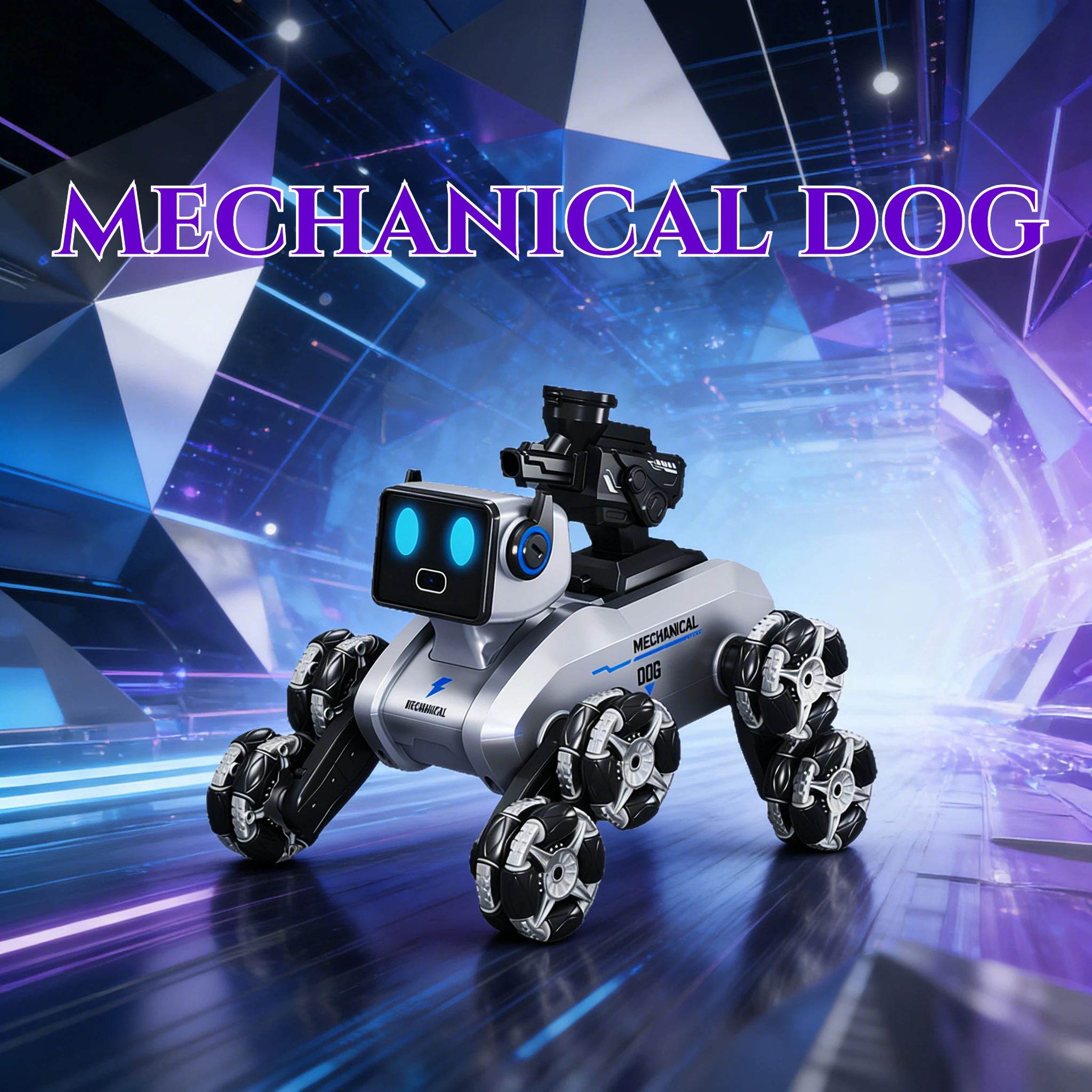 Perro robot con control remoto inteligente, juguete para niños, coche de deriva eléctrico, detección de gestos, perro mecánico acrobático de ocho ruedas