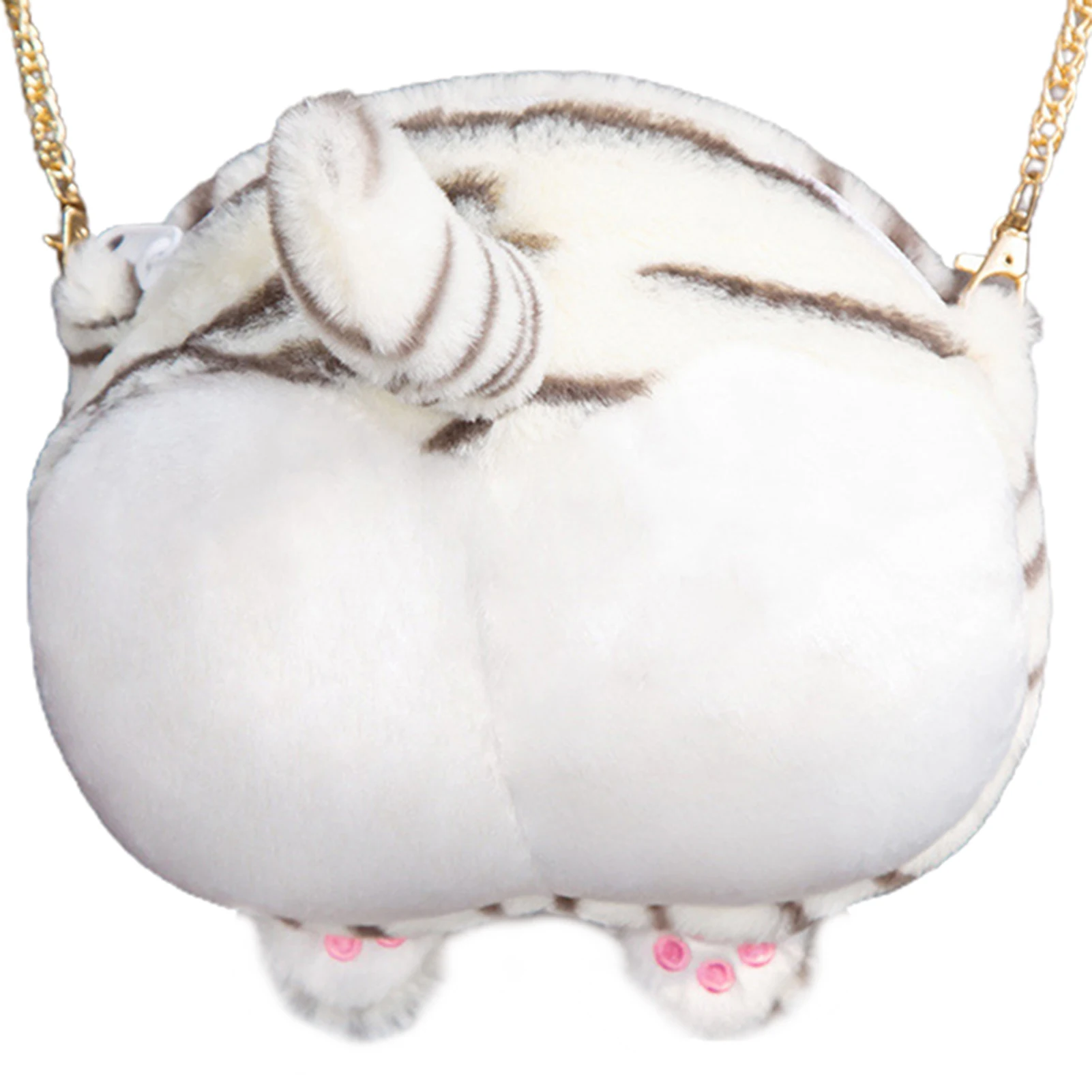 

Tiger Plush Headband/Crossbody Bag Cute Plushie Stuffed Doll Birthday Gift Accompany Cute Plush Kids Bags