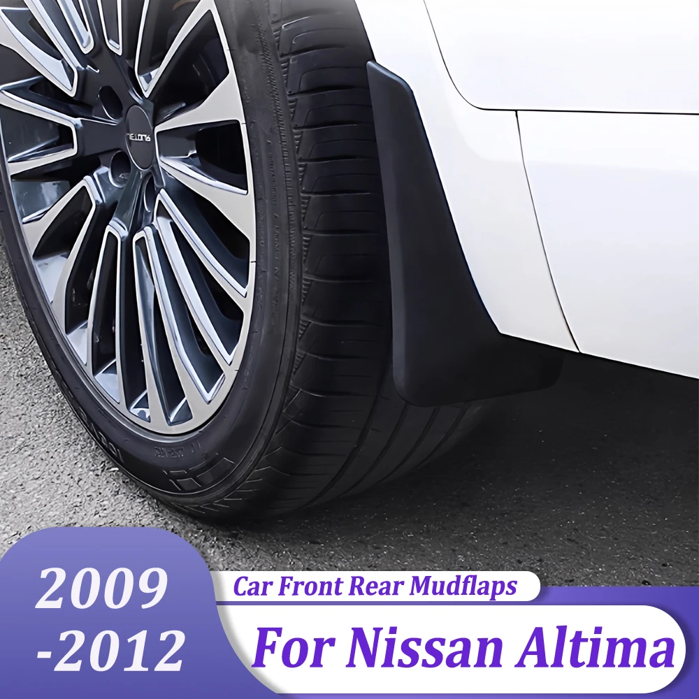 

Car Front Rear Mudflaps For Nissan Altima 2009 2010 2011 2012 Mudguards Splash Guards Fender Car Exterior Accessories