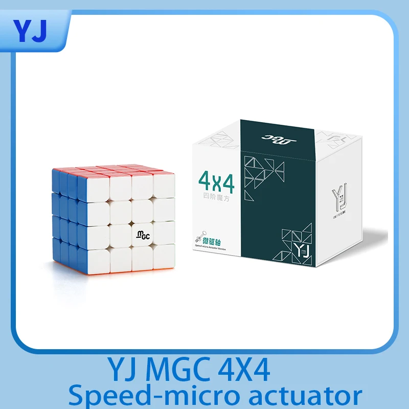 [JudyCube] YJ MGC 4x4 Magnetic Magic Cube Speed Puzzle Cube MGC 4M Elite Cubo Magico For Children Kids Gift