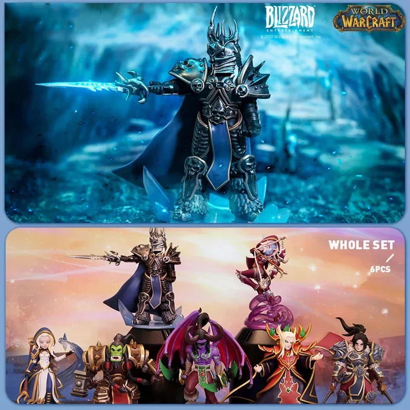 

POP MART New Arrival WORLD WARCRAFT Collectible Character Series Blind Box Guess Bag Original Toys Anime Figure Ornaments Gift