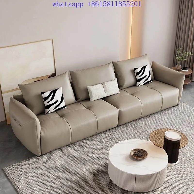 European family living room modular combination sofa comfortable elegant modern home furniture  living room sofa set  canapé