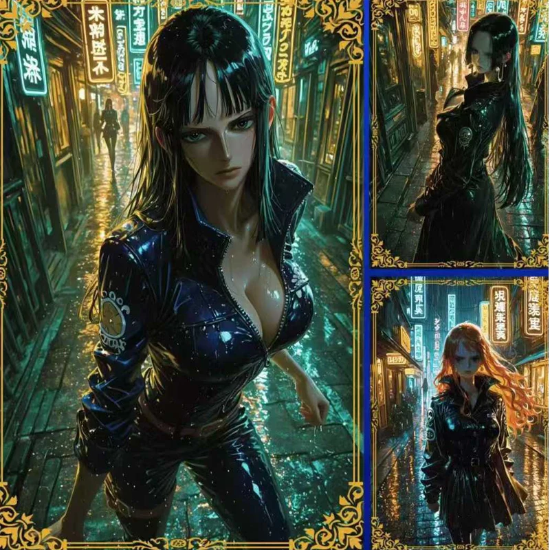 Goddess Story Big Beard Anime Horror Cards Thrill Park Collection 4K Artwork Steampunk Matte Finish Trading Cards For Collectors