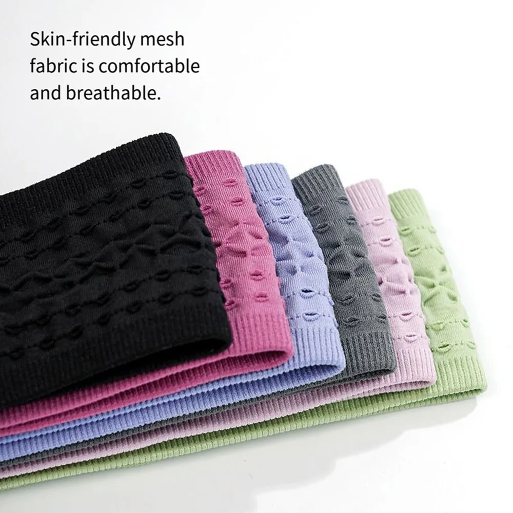 

1PC Non-Slip Sport Headbands Elastic Wicking Workout Sweatband Solid Men Women Fitness Running Cycling Football Yoga Hairband