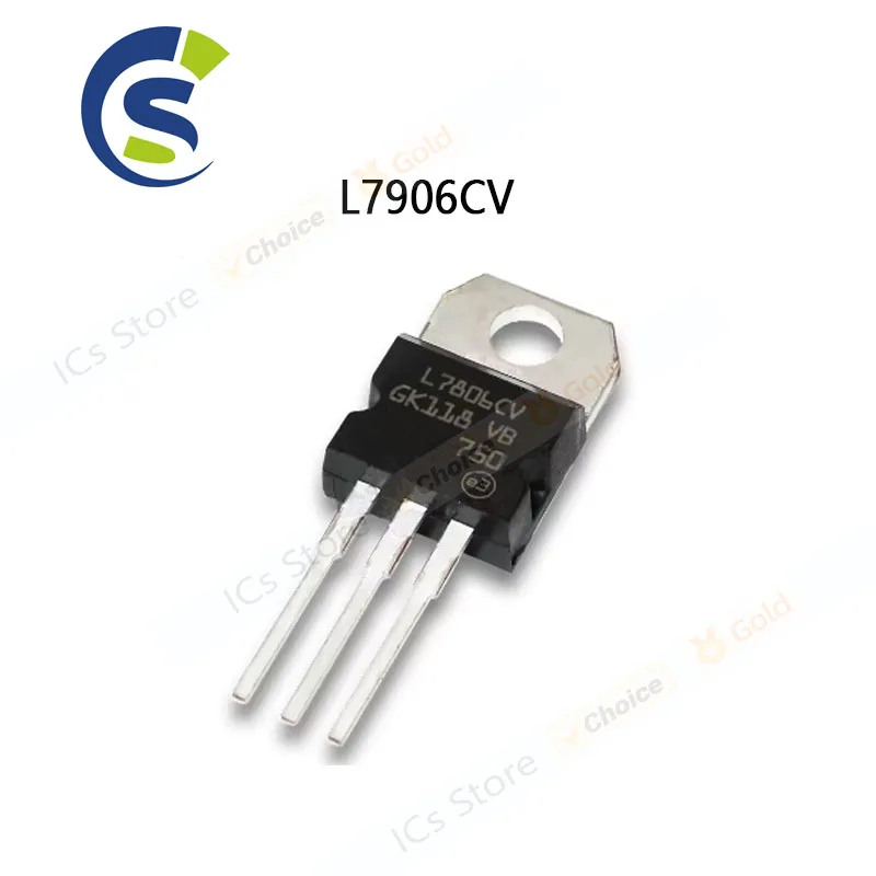 10PCS NEW IC 8V 7906 L7906 TO-220 L7906CV