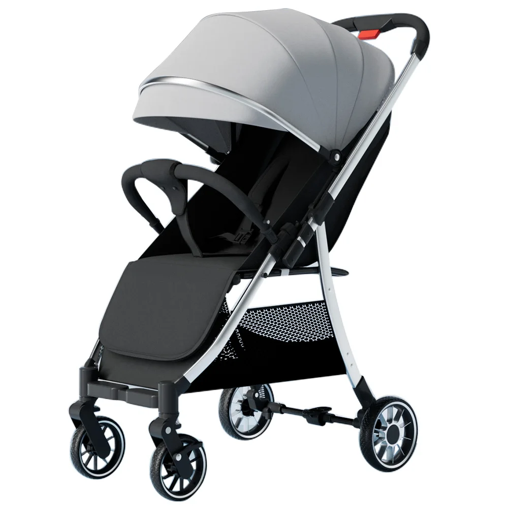 Coches Para Bebes Stroller Quadro De Ferro Dobrável para Bebês, Pushchair De Luxo, Produtos Leves Do Bebê, Carrinhos