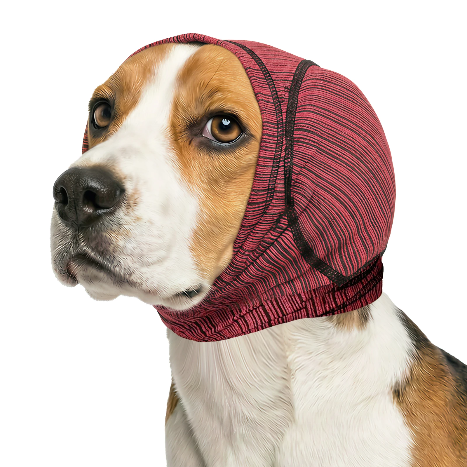 Cache-oreilles apaisant anti-bruit pour chien, pour soulager l'anxiété liée aux orages, aux feux d'artifice et aux voyages en voiture, cache-oreilles doux pour petits animaux