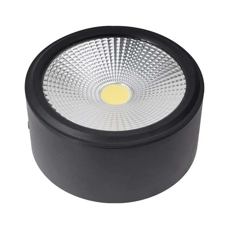 2pcs Surface Mounted Dimmable COB Spotlight Black White 7W 10W 3000K 4000K 6000K Indoor Lighting Home Decor LED Ceiling lamp