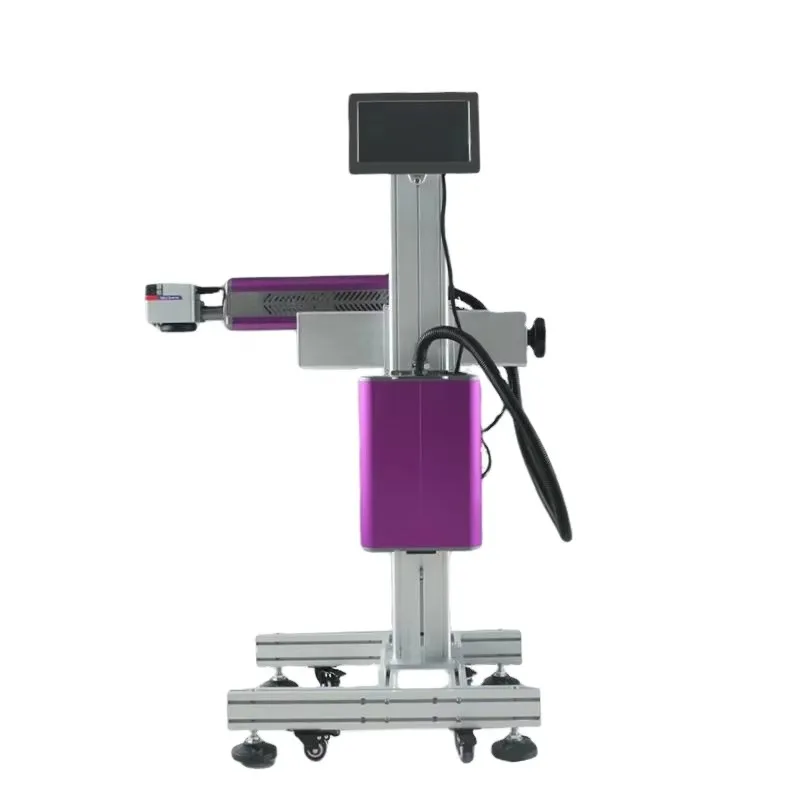 Laag stroomverbruik Datum QR-code Barcode OMA L3000 voor zakflesbuis Productlijn CO2-markeermachine