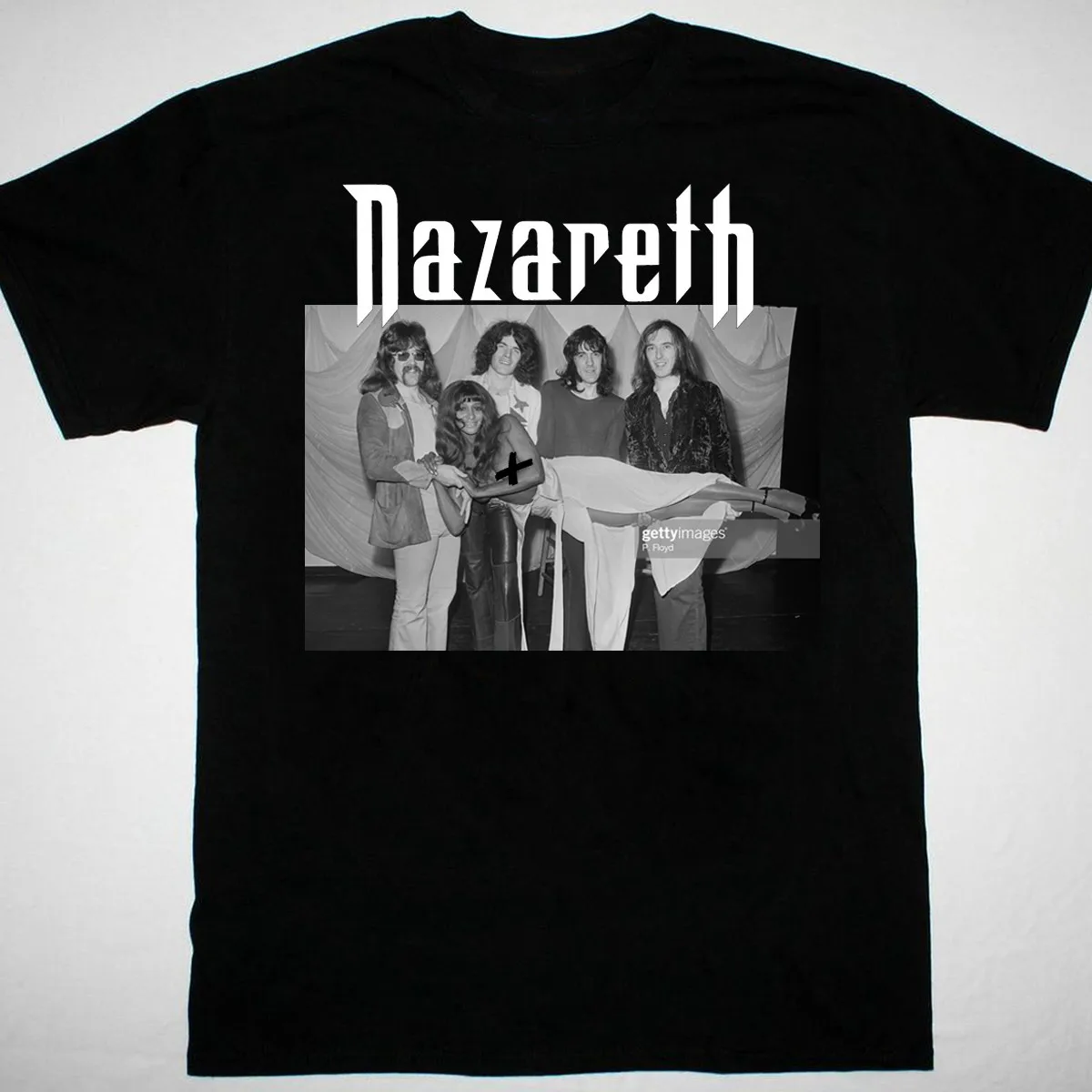 HOT NEW Nazareth band poster T-shirt black Short sleeve All Sizes XA964