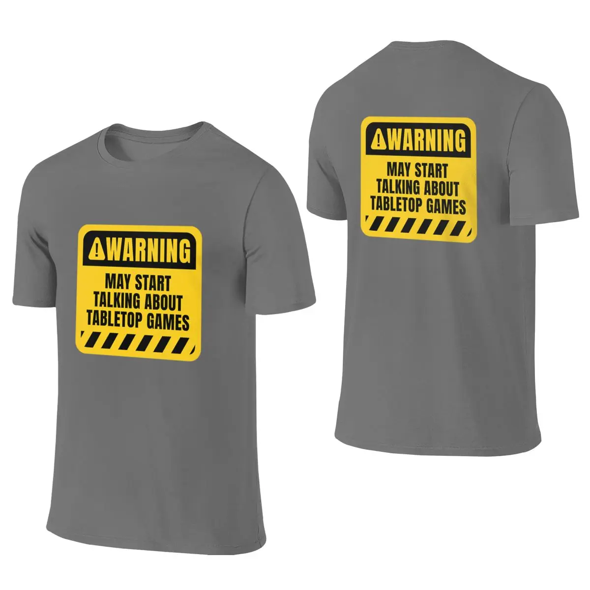 May Start Talking About Tabletop Games Fitted Reversible T-shirt Fitness Leisure Inner Layer For Spring And Autumn Cotton Tee