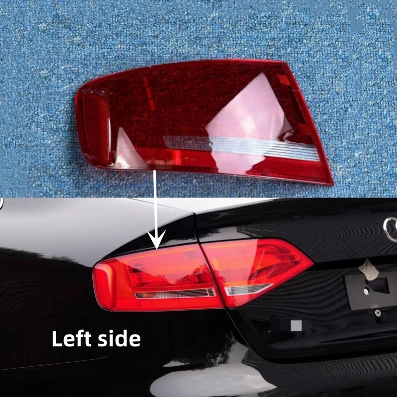 

For AUDI A4 2009 2010 2011 2012 Rear Taillight Shell Brake lights Shell Taillight Glass Replacement Auto Rear Shell Cover