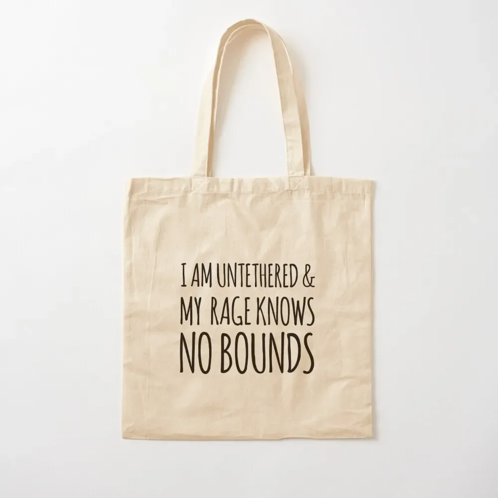 

I am untethered and my rage knows no bounds! IASIP It's Always Sunny Dennis Quote Tote Bag Handbags Canvas shoulder bag Tote Bag