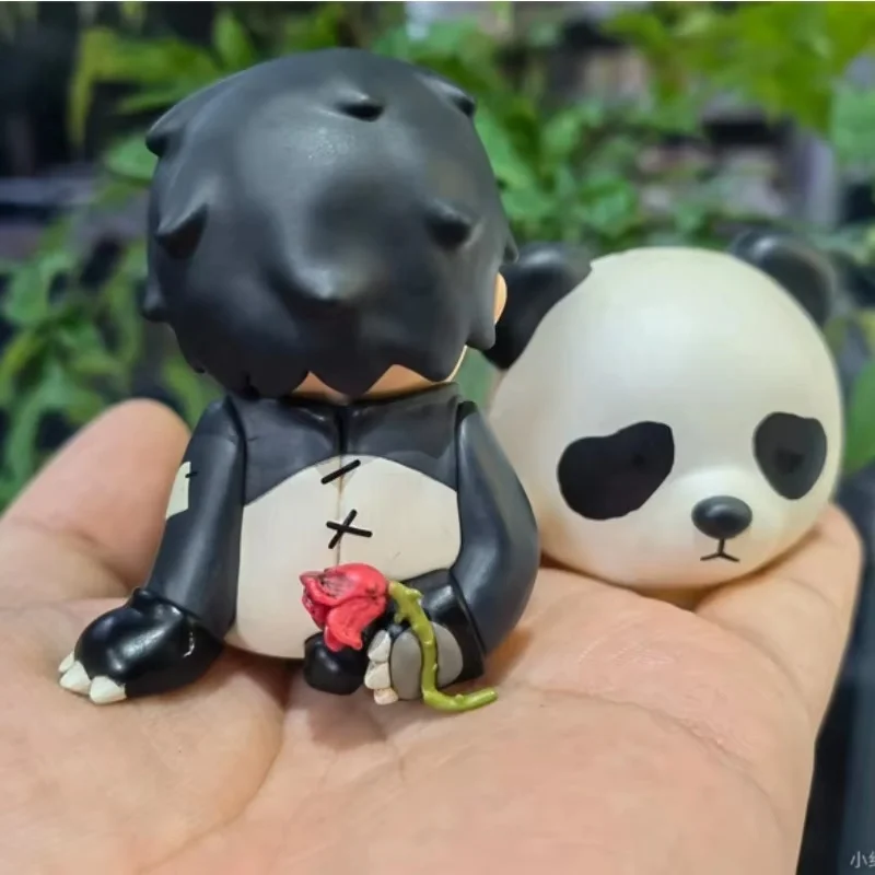 สินค้าใหม่ Original Hirono Ono ตุ๊กตา PANDA Handmade จี้อินเทรนด์เดสก์ท็อปประณีตเครื่องประดับของเล่นสําหรับเด็กของขวัญแฟชั่น