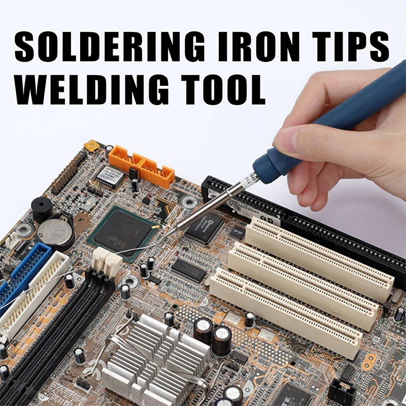 T12 Series Soldering Tips Replacement, Types T12-ILS D52 K KU I D24 BC2 C4 C1 JL02 Welding Iron Head for DIY Welding Equipment