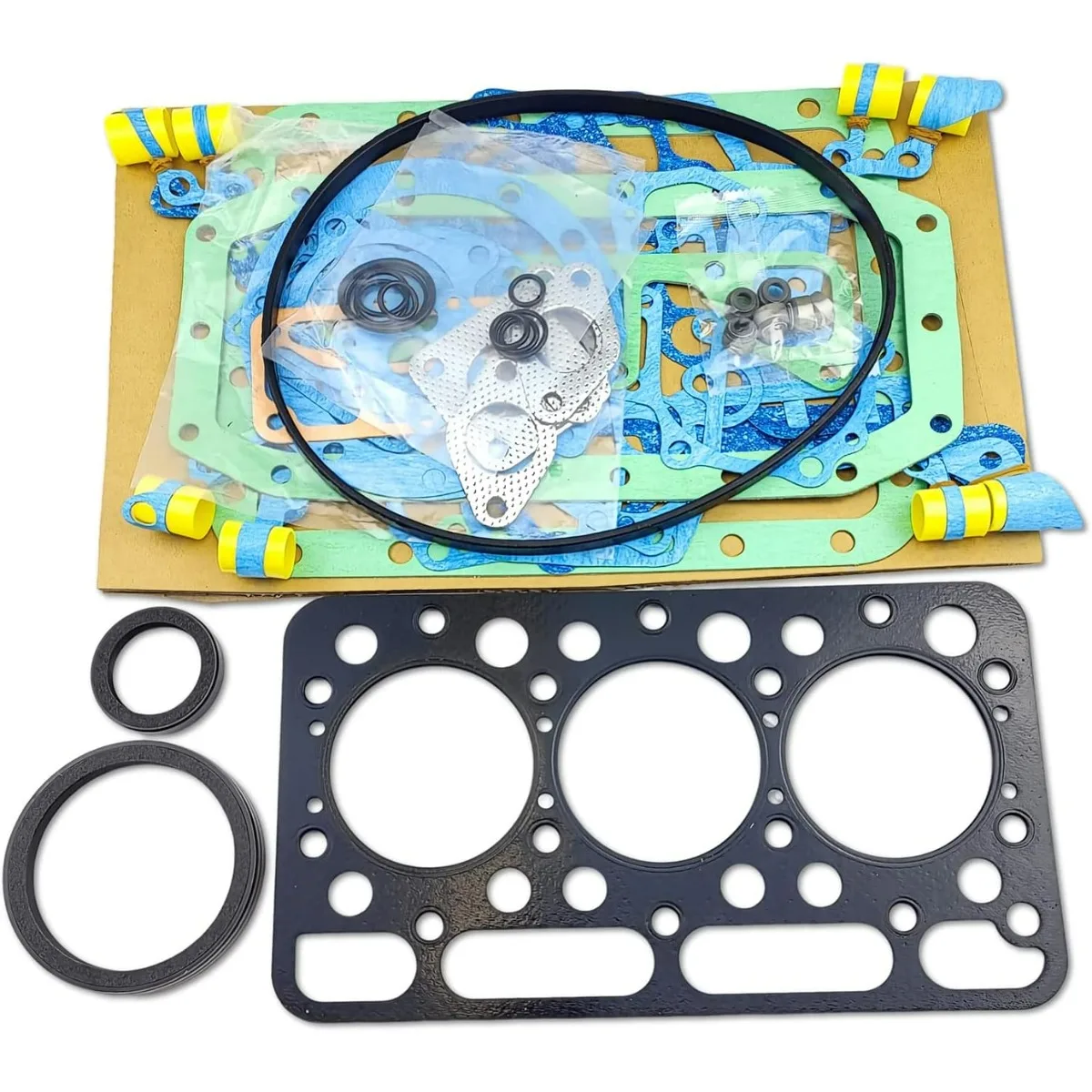 D1301 Engine Overhaul Rebuild Kit (No valve set) for Kubota D1301DA Engine L295DT L295F L305DT Tractor