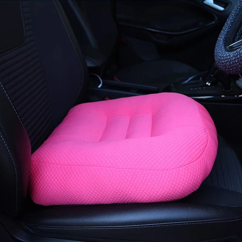 Car Driving Height Increasing Seat Cushion Nonslip Breathable Mesh Mat For Car Home Office Universal Height Increasing Seat Pad