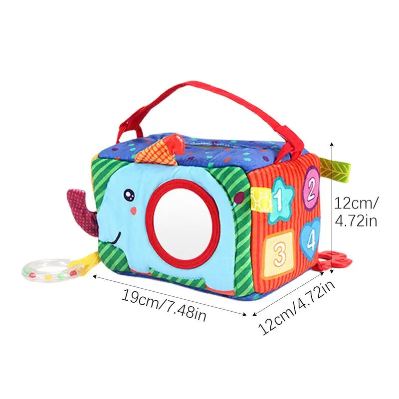 Toddler Tissue Box Toy Toddler Tissue Learning Sensory Box Toy sviluppo sensoriale giocattoli per l'apprendimento del bambino per bambini bambini