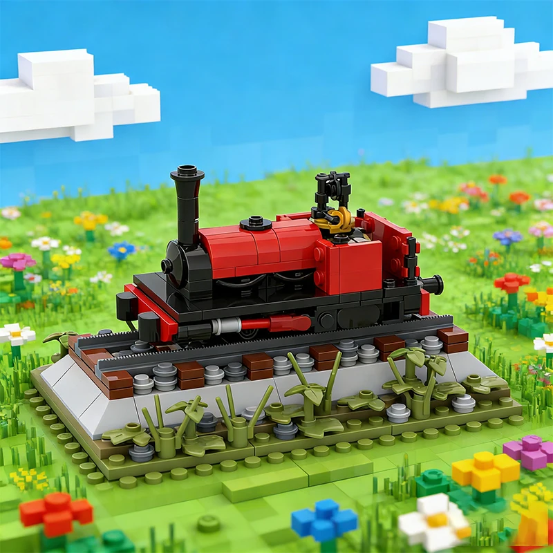 164ピース 車両型無動力採石場列車 MOC カスタマイズ - Kids Quarry Toys のレビューと価格