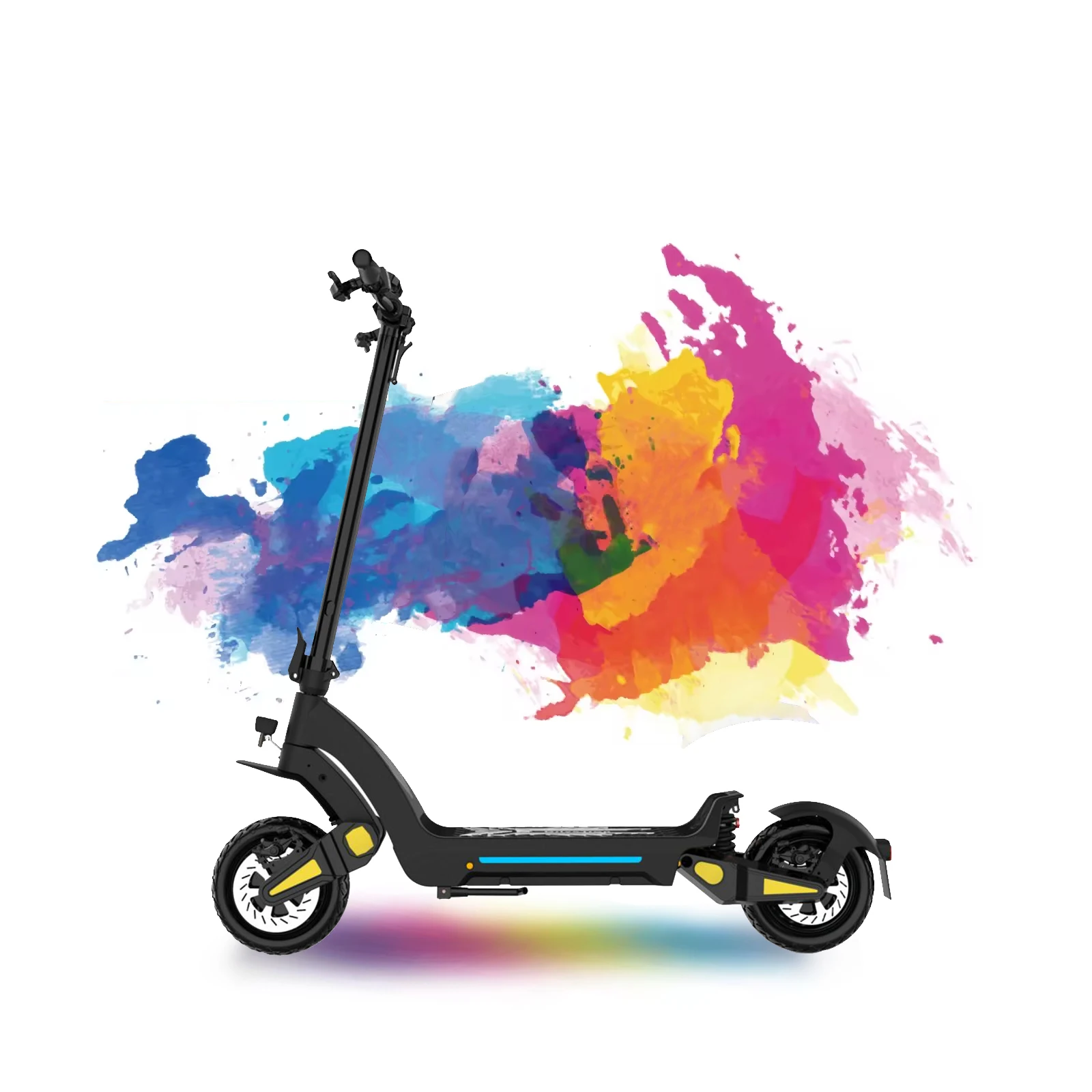 11Inch 2400W Dual Motor Adult Electric Scooter ,Max Speed of 43 Miles ,Max Long Range of 50 Miles