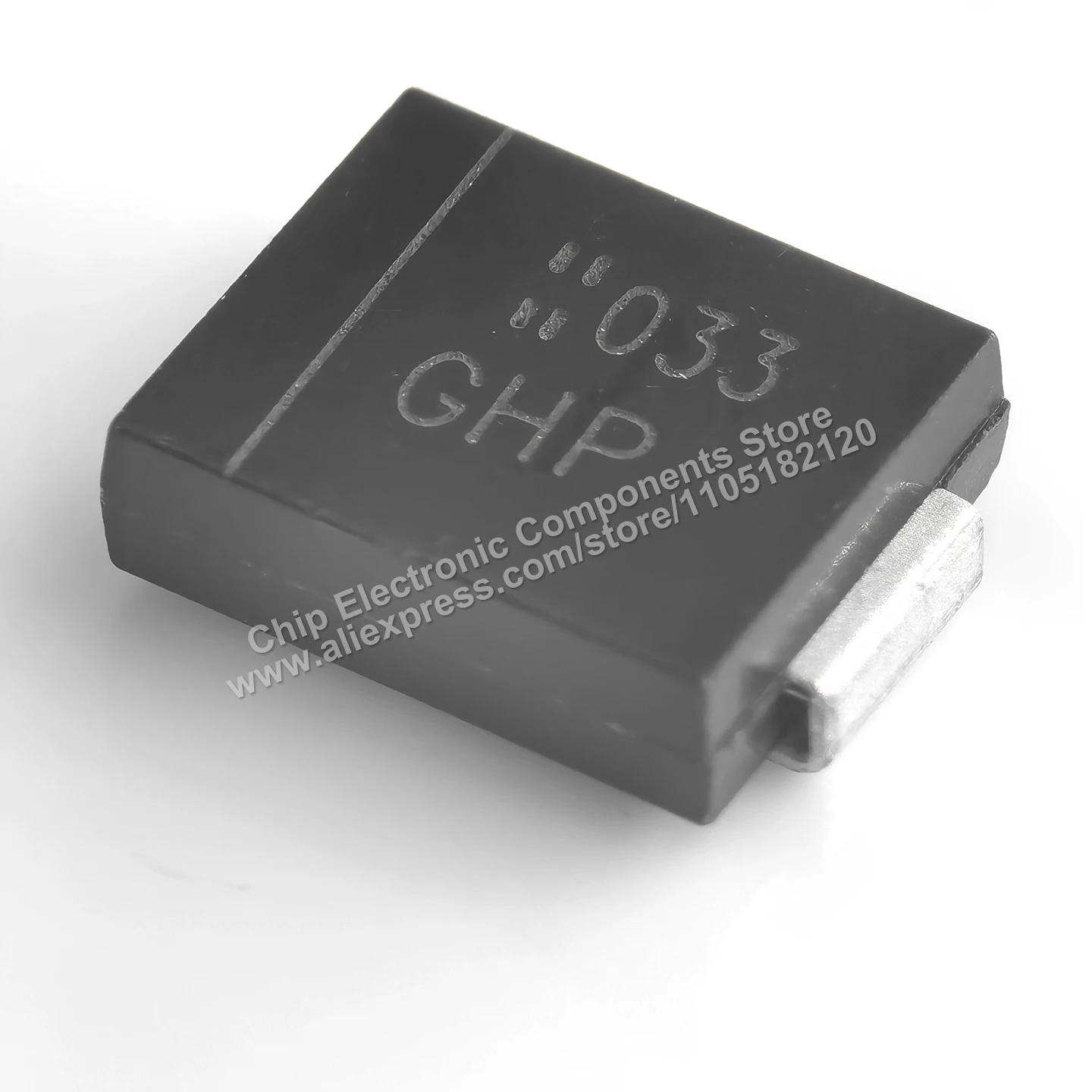 （10 PCS）Original IC SMCJ160A-13-F GHP Marking 160 V Transient Voltage Suppressor (TVS) Diode Chip SMC Package