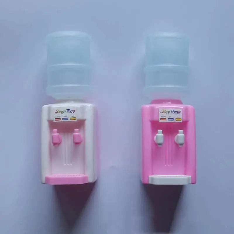 10Pcs Mini Simulation Water Dispenser Toy Non-Toxic Lightweight for Kids Pretend Play Portable Travel Playtime Accessories
