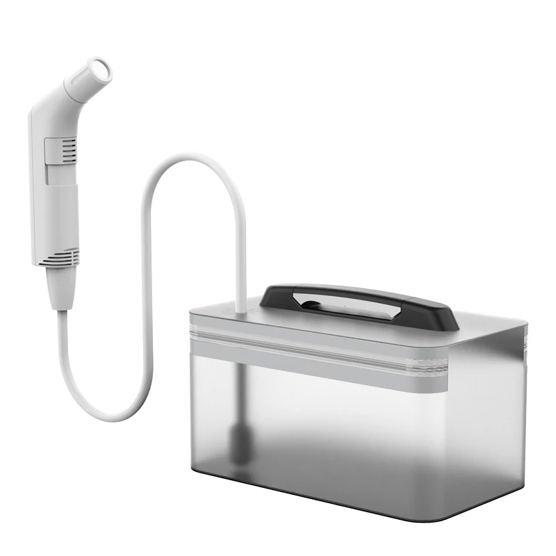 Portable electric bidet sprayer USB rechargeable compact sanitary device for travel, camping, outdoor activities and daily use