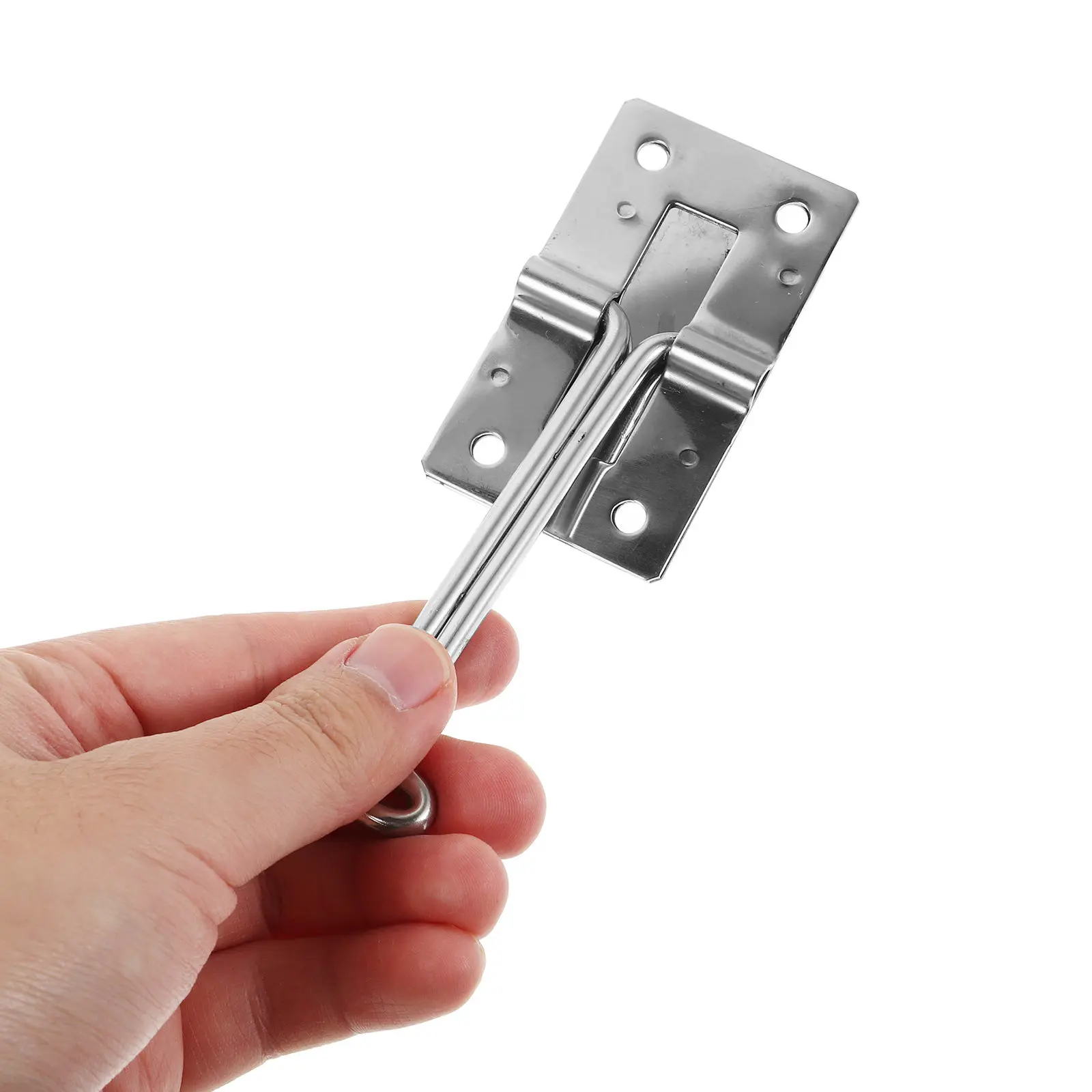 1Set Stainless Steel Door Wind Hook Rv T-Style Entry Gate Latch Heavy Duty Trailer Door Holder Camper Accessories