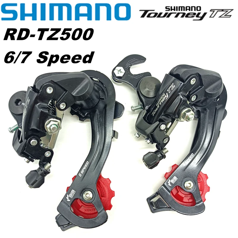 Shimano Tourney TZ RD-TZ500 Rear Derailleur 6s 7s 18s 21s Transmission RD TZ500 MTB Bike Bicycle Derailleur Cycling Parts