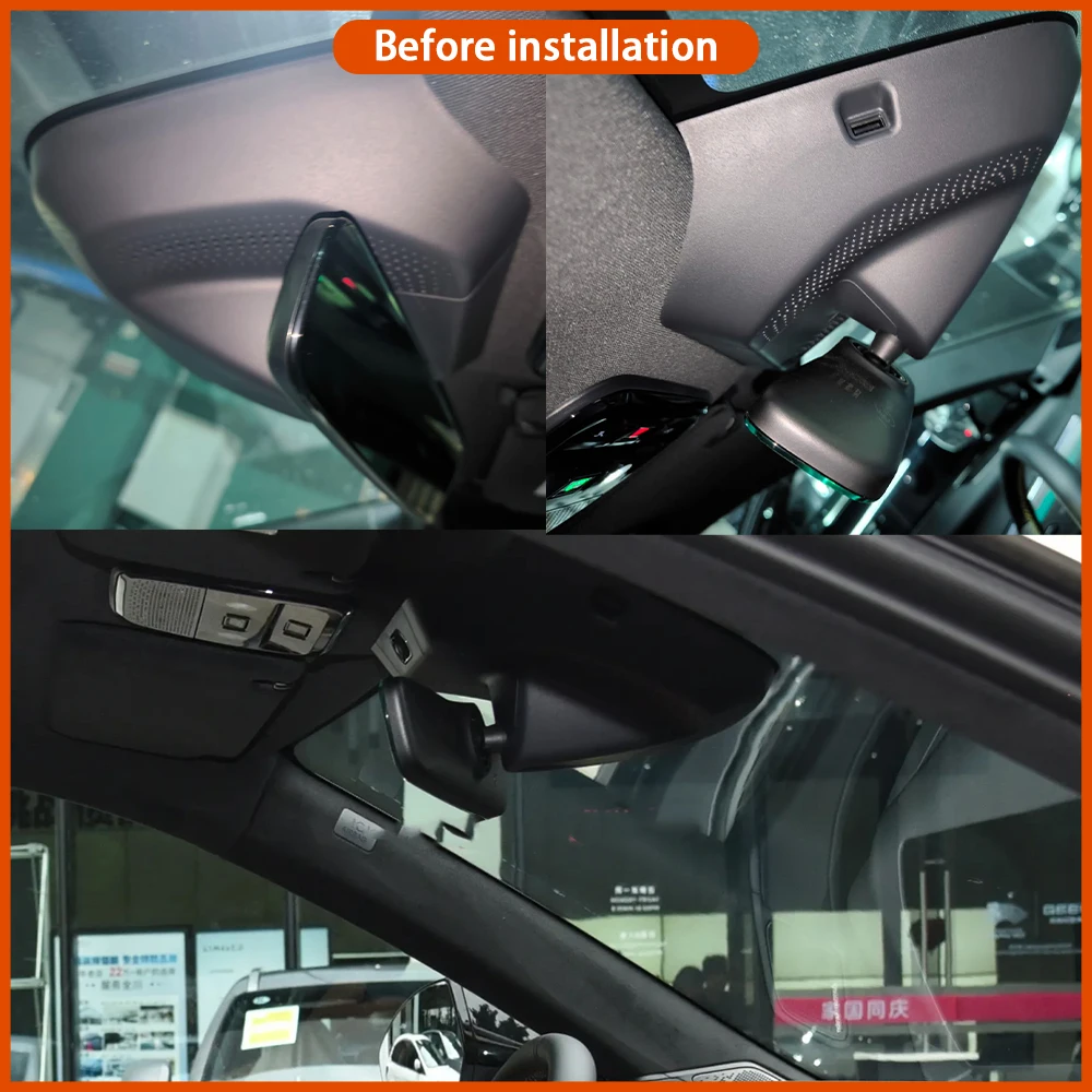 for Lynk & Co 08 2023 2024 2025 2026 Video Recorder 4K Lens DVR Dash Cam Wifi OEM Camera 170° Wide Angle Loop Recording