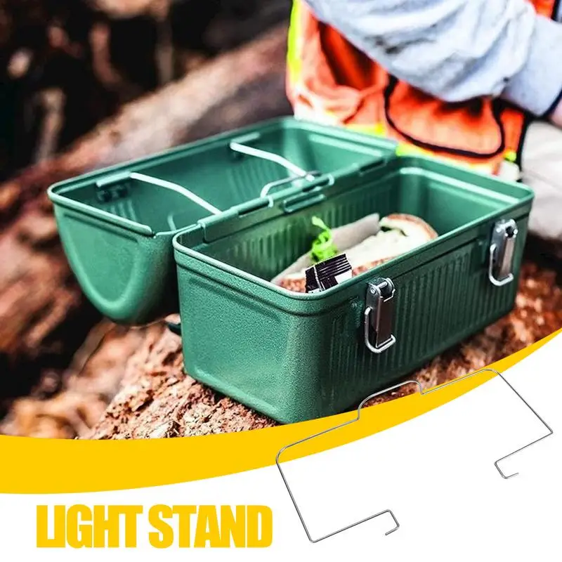 Lunch Box Table Camping Table Detachable Coffee Station Lunch Box Lunch Box Tableware Multifunctional Portable Camping Table