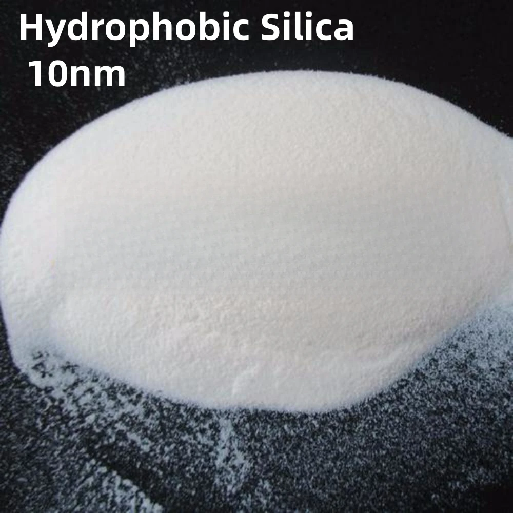 Hydrophobic Silica Powder - 10nm / nanometers, purity 99.8%, nano-coating, polish silica particles SiO2