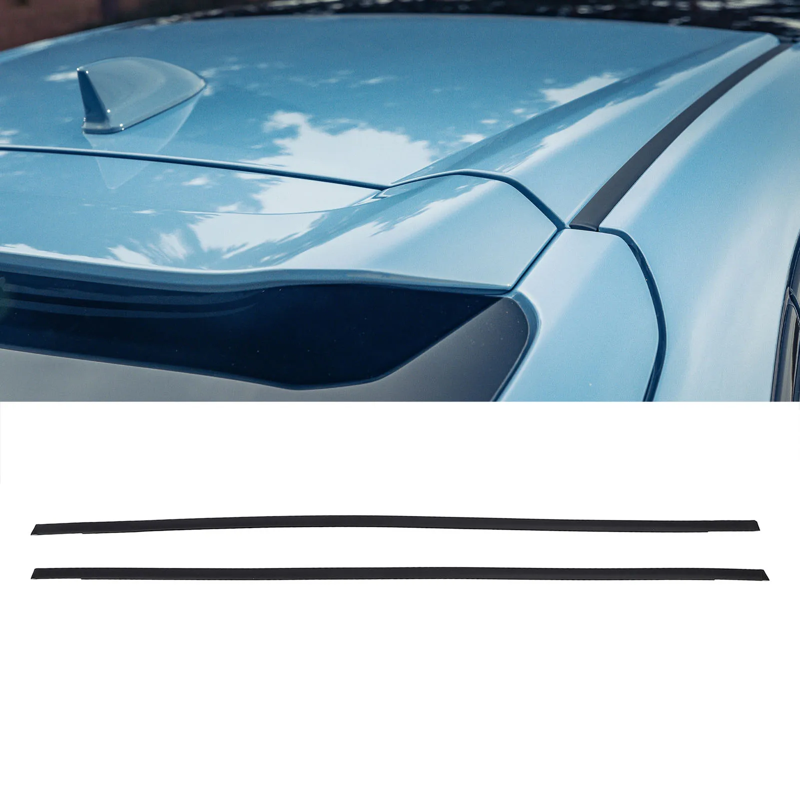 

1 пара уплотнителей на крышу 74306-TBA-A11, резиновая герметичная пыленепроницаемая уплотнительная накладка на крышу для Civic Insight