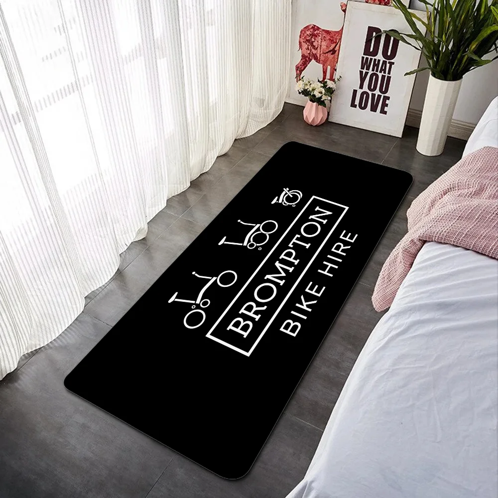 Bromptones Non Slip Carpet for Kitchen Rugs Room Mats Balcony Doormat Entrance Door Mat Super Absorbent Bathroom Rug Foot Bath