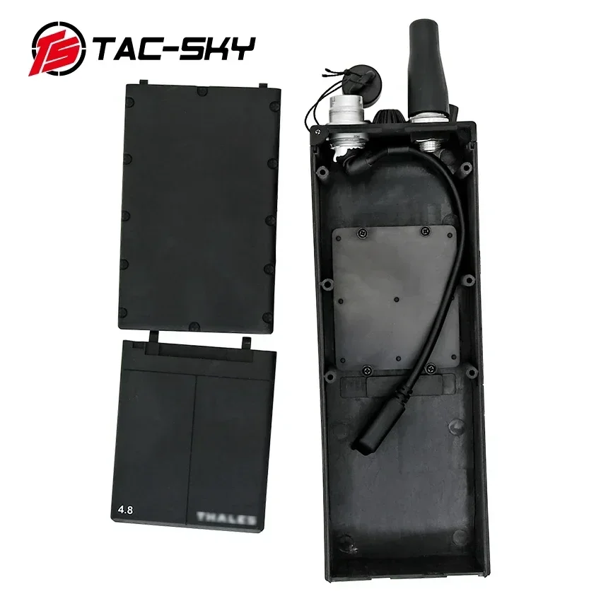 TS TAC-SKY PRC 148 Virtual Model Box + Tactical Ptt 6-pin Ptt