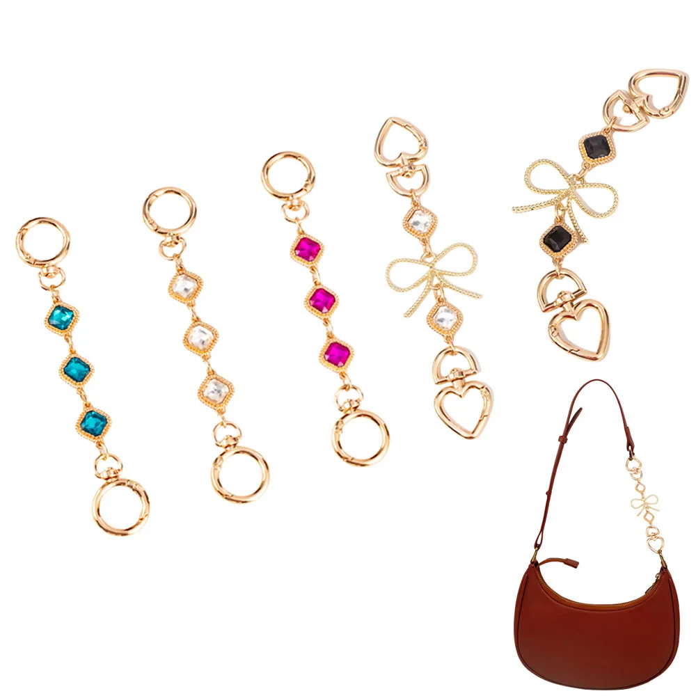 Decorative Chain Replacement Belts Hanging Buckle Chain Bag Extension Chain Fashion Bag Shoulder Strap Sweet Bag Accessories
