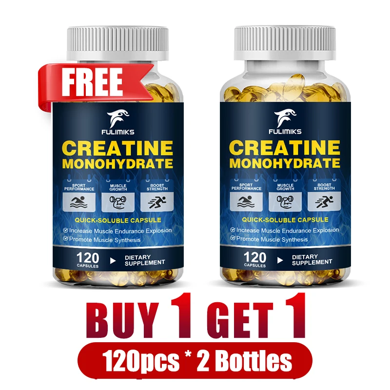 

Капсулы с креатином моногидратом, повышают мышечную силу, снимают усталость, способствуют выработке энергии, укрепляют иммунитет.