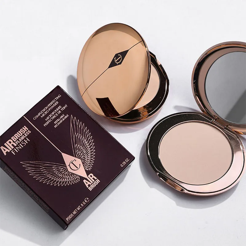 Charlotte Tilbury Set Pressed Powder Oil Control Matte High Gloss Face Repair Honey Powder Celebrity Same Brand Makeup Products