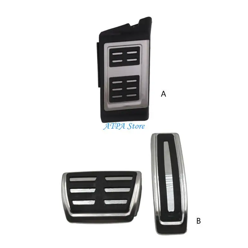 

U13C Auto Gas Brake Pedal Cover Non Slip Car Foot Rest Pedal Pads for Q7 06-15