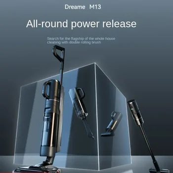 Dreame Haushalt 4,0 Saug-und Mopp integrierte Mopp-Boden waschmaschine Staubsauger Doppelwalzen-Boden wäscher m13s