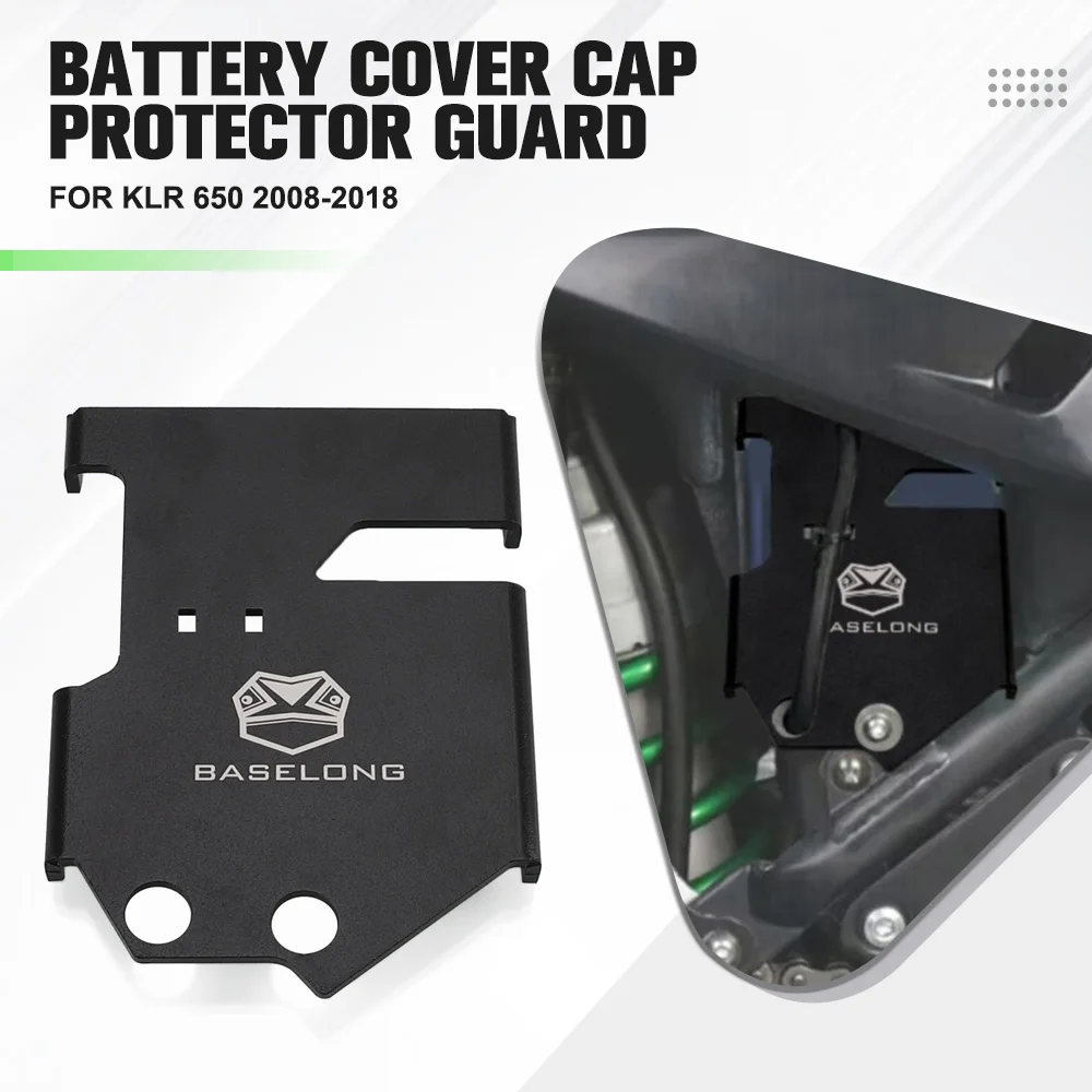 

Motorcycle Battery Cover Guard For Kawasaki KLR 650 KLR650 2008-2009-2010-2011-2012-2013-2014-2015-2016-2017-2018 Aluminium